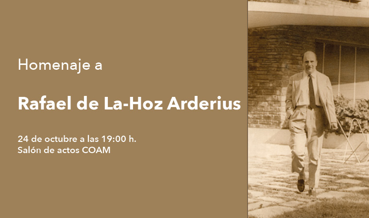 Homenaje a Rafael de La-Hoz Arderius